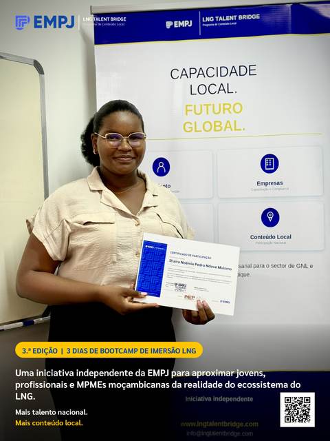 Certificação de participante da 3.ª Edição
